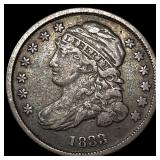 1833 Capped Bust Dime NEARLY UNCIRCULATED