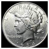 1934-D Silver Peace Dollar UNCIRCULATED