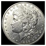 1896-O Silver Morgan Dollar CHOICE AU