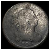 1804 Draped Bust Half Cent NICELY CIRCULATED