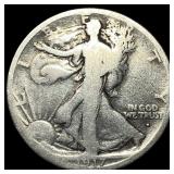 1917-S Silver Walking Liberty Half Dollar  NICELY