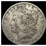 1891-O Silver Morgan Dollar NEARLY  UNCIRCULATED