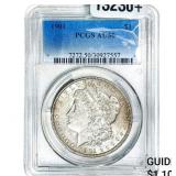 1901 Morgan Silver Dollar PCGS AU50