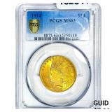 1914 $10 Gold Eagle PCGS MS63