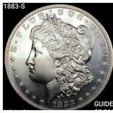 1883-S Morgan Silver Dollar UNCIRCULATED PL