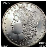 1897-O Morgan Silver Dollar UNCIRCULATED