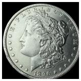 1896 Morgan Silver Dollar CHOICE AU