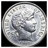 1914-D Silver Barber Dime UNCIRCULATED