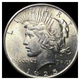 1925 Peace Silver Dollar CHOICE BU