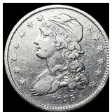 1835 Capped Bust Silver Quarter CLOSELY UNCIRCULAT