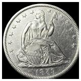 1859-S Silver Half Dollar UNCIRCULATED
