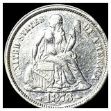 1873 Seated Liberty Dime UNCIRCULATED