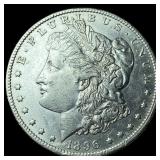 1896-O Silver Morgan Dollar NEARLY  UNCIRCULATED
