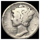 1923-S Mercury Dime NEARLY UNCIRCULATED