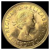 1959 Gold Sovereign GEM BU