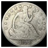 1858-O Silver Half Dollar NICELY CIRCULATED