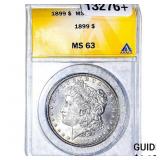 1899 Morgan Silver Dollar ANACS MS63