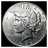1922-S Silver Peace Dollar UNCIRCULATED