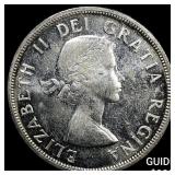 1955 Canada Silver Dollar
