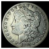 1883-CC Silver Morgan Dollar LIGHTLY CIRCULATED