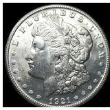 1921-S Silver Morgan Dollar GEM BU