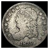 1830 Capped Bust Half Dime NICELY CIRCULATED