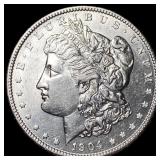 1904 Silver Morgan Dollar UNCIRCULATED