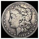 1894-S Silver Morgan Dollar LIGHTLY CIRCULATED