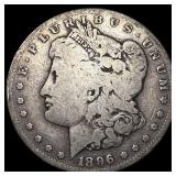1896-S Silver Morgan Dollar NICELY CIRCULATED