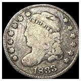 1833 Capped Bust Half Dime LIGHTLY CIRCULATED