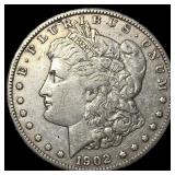 1902-S Silver Morgan Dollar LIGHTLY CIRCULATED