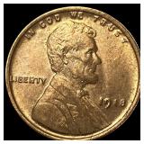 1918 RD Lincoln Wheat Cent UNCIRCULATED