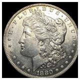 1880-O Micro O Silver Morgan Dollar UNCIRCULATED