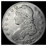 1832 Capped Bust Half Dollar LIGHTLY  CIRCULATED