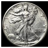 1934-S Silver Walking Liberty Half Dollar CHOICE A