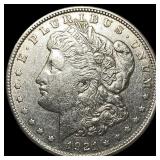 1921 Silver Morgan Dollar NEARLY UNCIRCULATED