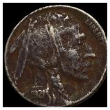 1921 Buffalo Nickel NICELY CIRCULATED