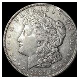 1921-D Silver Morgan Dollar NEARLY  UNCIRCULATED