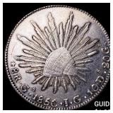 1850 GaJG Mexico Silver 8 Reales .7859oz ASW
