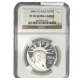 2004-W Platnium Eagle $100 NGC PF70 Ultra Cameo