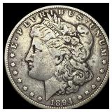 1894-O Silver Morgan Dollar LIGHTLY  CIRCULATED