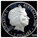 2000 Austrailia Silver $5 Proof 1.0161oz ASW