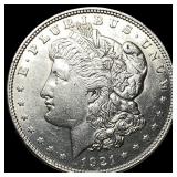 1921 Silver Morgan Dollar CLOSELY UNCIRCULATED