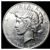 1927-S Silver Peace Dollar UNCIRCULATED