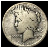 1921 Peace Silver Dollar NICELY CIRCULATED