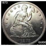 1873 Seated Liberty Dollar UNCIRCULATED