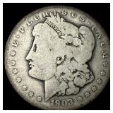 1903-S Silver Morgan Dollar LIGHTLY  CIRCULATED