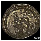 1860 Germany Nuenberg Billon 1 Pfennig
