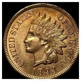 1893 RD Indian Head Cent UNCIRCULATED
