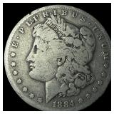 1884-S Morgan Silver Dollar UNCIRCULATED
